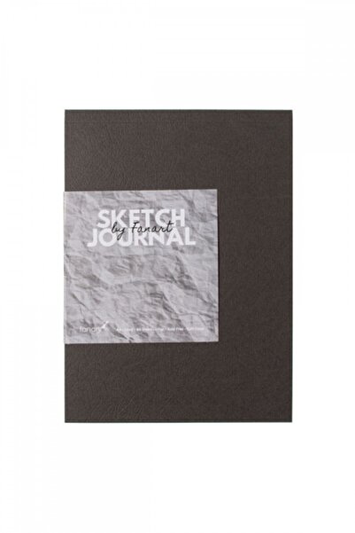Fanart Sketch Journal (eskiz Defteri) A5 Dikişli 110 Gr Ivory Kağıt- Gri