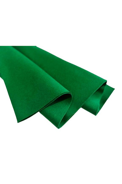 feltland Fetru/pasla din lana 100%, moale 1.2mm, 50*80cm - verde inchis