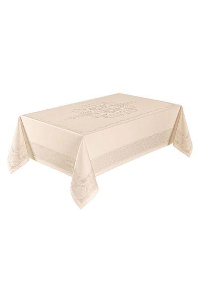 Jumbo Fata de masa Jumbo, teflonata si impermeabila, bej, 160x220