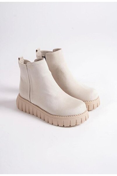 Genel Markalar BEJ KADIN SÜET LASTİKLİ POLİ BOT