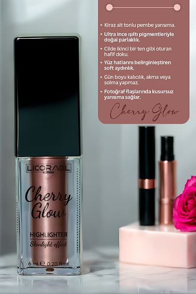 Licorael Dubai Highlighter (Cherry Glow)
