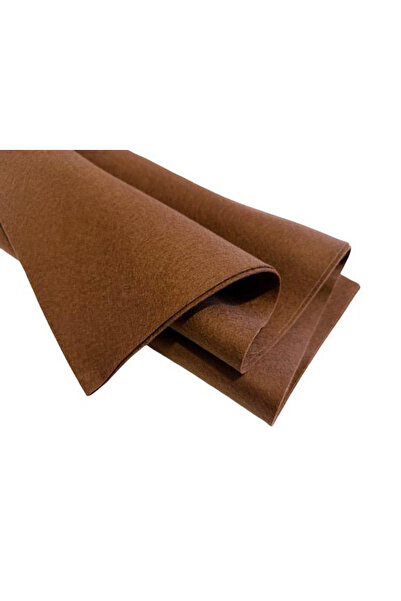 feltland Fetru/pasla din lana 100%, moale 1.2mm, 50*80cm - maro