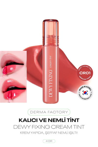 DERMA FACTORY Lasting and Moist Tint Lipstick Derma Factory Dewy Fixing Tint