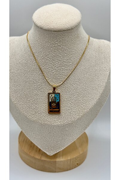 SK aksesuar قلادة فولاذية ذات طابع علم الأحصاء