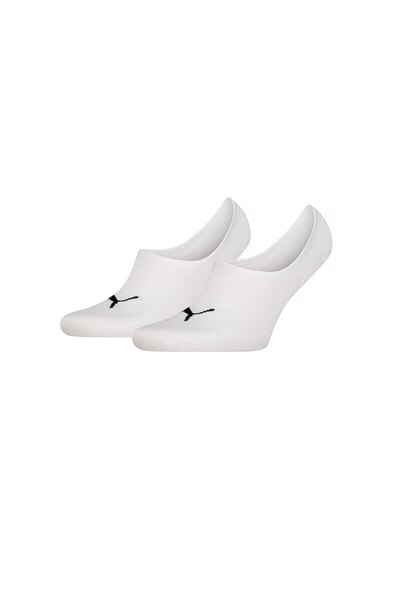 Puma , Set de sosete foarte scurte unisex - 2 perechi, Alb, 35-38