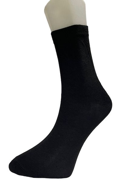 OEM Set of six pairs of men's socks, long, cotton, black, size 40-46