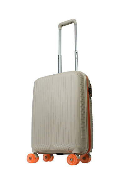 GROUND Sirius Kabin Boy Valiz Kaykay Tekerlekli – Kemik - 10728