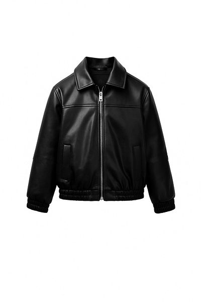 çerme Oversize Unisex Leather Jacket