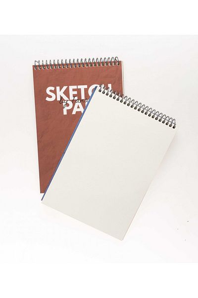 Fanart Academy Top Spiral A5 Sketch Pad 80Gr 50Yp - Istanbul Red