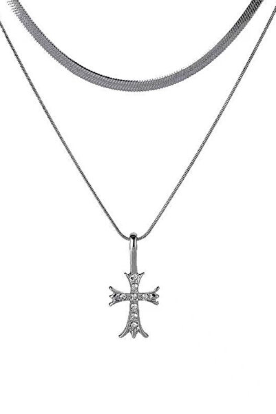 Giraffe Kolye Gothic Fairy Otantik Gotik Punk Emo Haç Kolye Takı