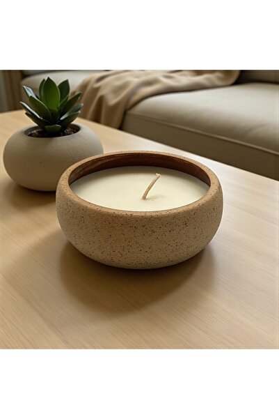 Glow in Clay El Yapımı Seramik Mumluk