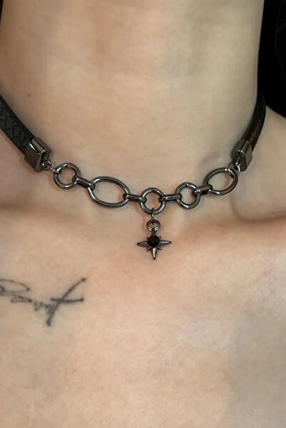 Giraffe Kolye Gothic Fairy Otantik Gotik Punk Emo Haç Kolye Takı