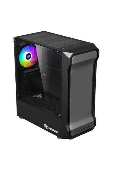 HighEnd WAR ARMOR ATX office and gaming computer case (ONE FIXED RGB FAN)
