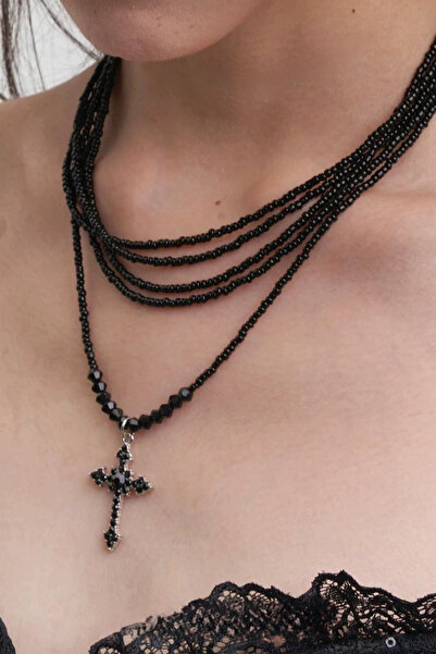 Giraffe Kolye Gothic Fairy Otantik Gotik Punk Emo Haç Kolye Takı