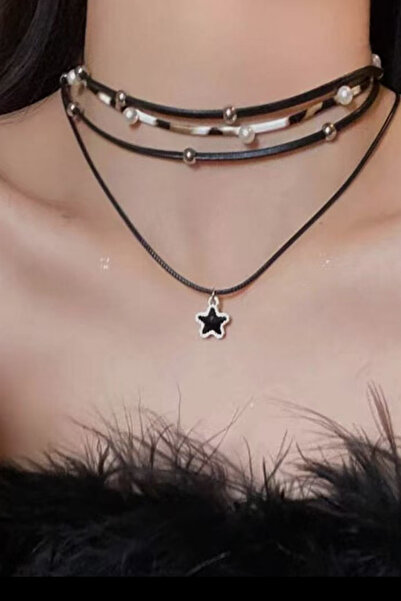 Giraffe Kolye Gothic Fairy Otantik Gotik Punk Emo Haç Kolye Takı
