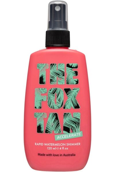 the fox بخاخ فوكس تان سريع بنكهة البطيخ اللامع - 120 مل