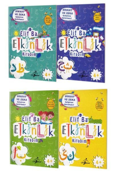 Timaş Yayınları Elif-Ba My Activity Book / 4 Books -