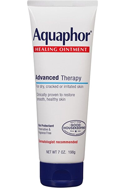 Aquaphor Healing Ointment Advanced Therapy Skin Protectant 7 oz (Pack of 4)