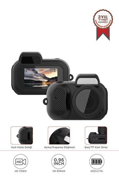 Torima CMR-37 Siyah Mini Dijital Video Fotoğraf Makinesi Kamera