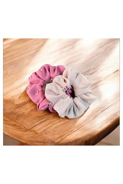 Nimet Abla Butik Elastic Fabric Double Bagel Buckle