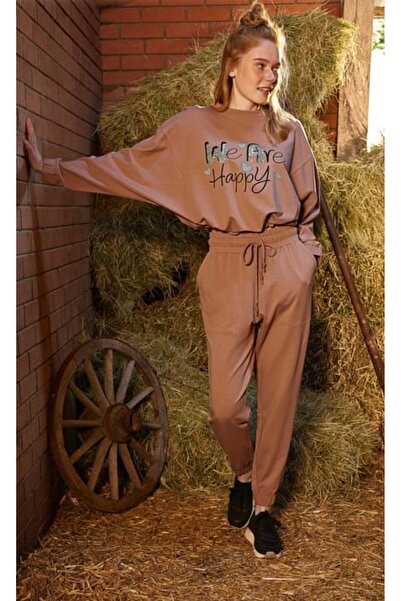 NightLove طقم بيجامة نسائي بطبعة موناميز 21156