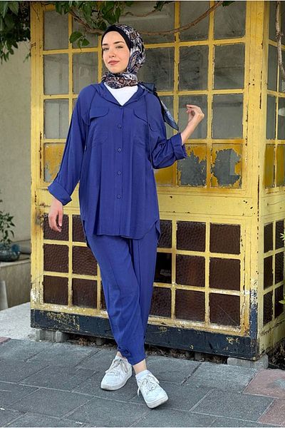 Moda Rosa 25Y7542 - Purple - Set with Hooded Pants