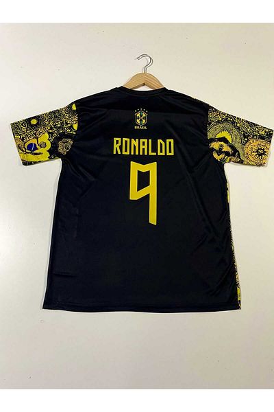 Lion Spor Brazil ronaldo nazario special concept jersey (yellow)