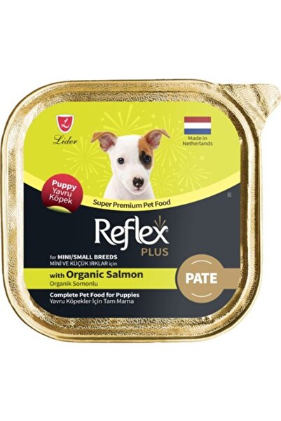 Reflex Plus Pate Somonlu Mini ve Küçük Irklar Için Yavru Köpek Maması 85 gr