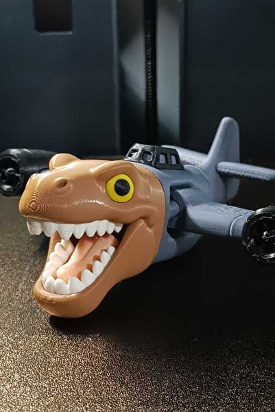 NozzleCraft مجسم نوكتريو دينوساورو برينرو ثلاثي الأبعاد مصنوع من مادة PETG الصحية