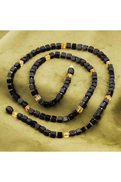 ROİSYA Adult Drop Amber Necklace