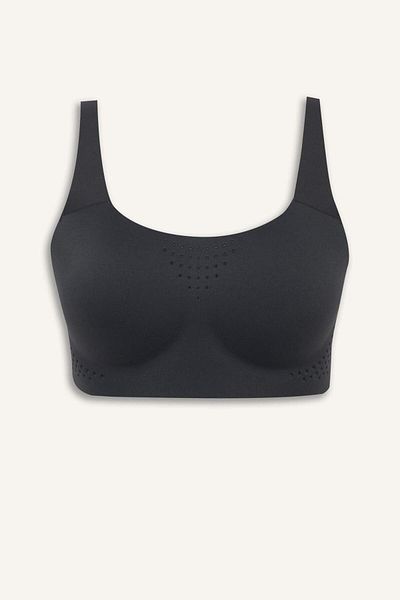 DeFacto Defactofit Laser Cut Breathable Fabric Adjustable Strap Sports Bra F0032Ax25Au