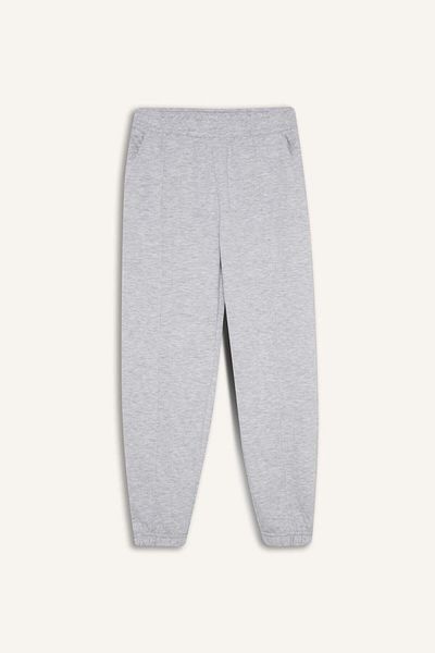 DeFacto Pantaloni de sport de jogger de școală de bază pentru fete cu talie elastică X9036A625AU