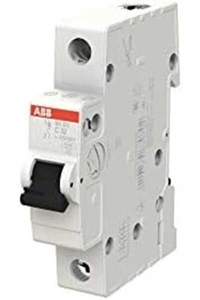 ABB SH201-C32 Miniature Circuit Breaker, 1 Pole, 32 Amp