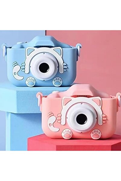 Tradeo 20MP kids camera with selfie lens, games & 32GB support—fun, anti-drop design for boys & girls.