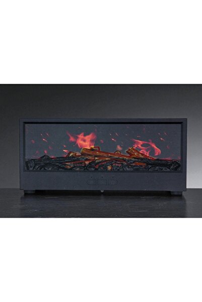 Kuzey Tacı Şömine Tasarımlı Nemlendirici Aroma Difüzör Nemlendirici Mini Masa...