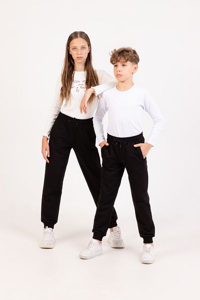 Nickel Filtato Zippered Unisex Children's School Track Pants
