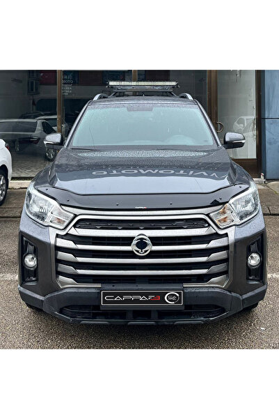 Cappafe SSANGYONG MUSSO GRAND 4MM 2021 2022 2023 2024 2025 2026 KAPUT RÜZGARLIĞI