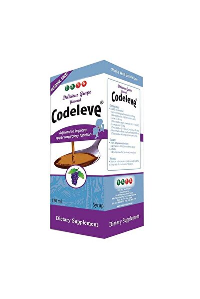 SAJA Pharmaceuticals شراب كوديليف العشبي 120 مل