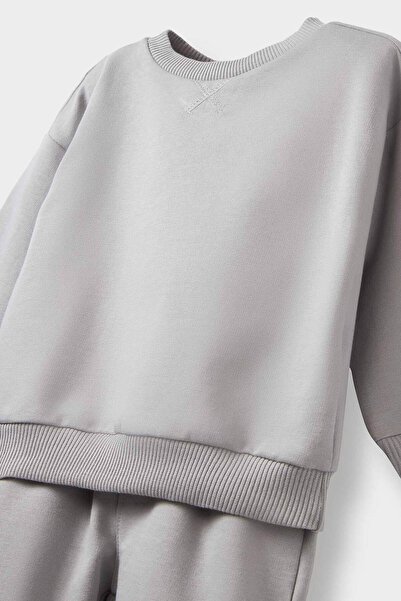 DeFacto Gray Baby Boy Bottom-Top Set E8430A5/Gr52