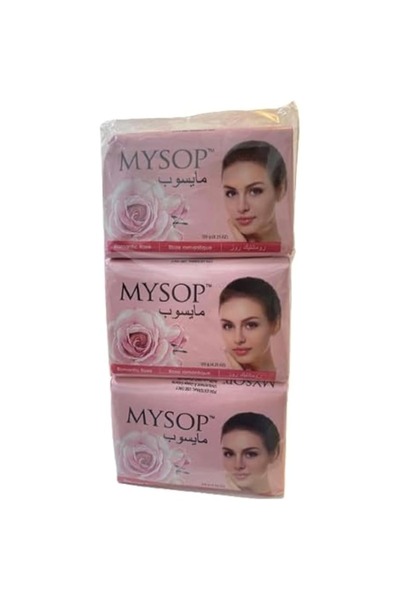 MYSOP Romantic Rose Body Soap 6 x 120 g