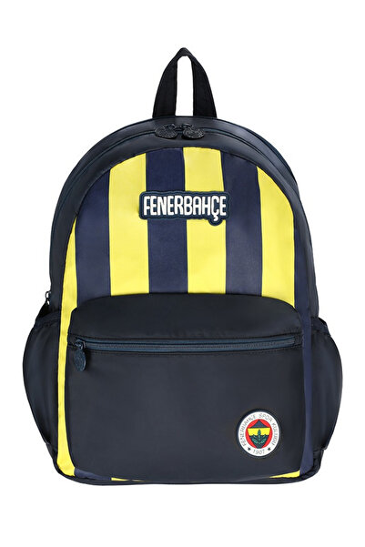 Fenerbahçe Rucsac școlar cu licență, în camuflaj galben și bleumarin |   Gean...