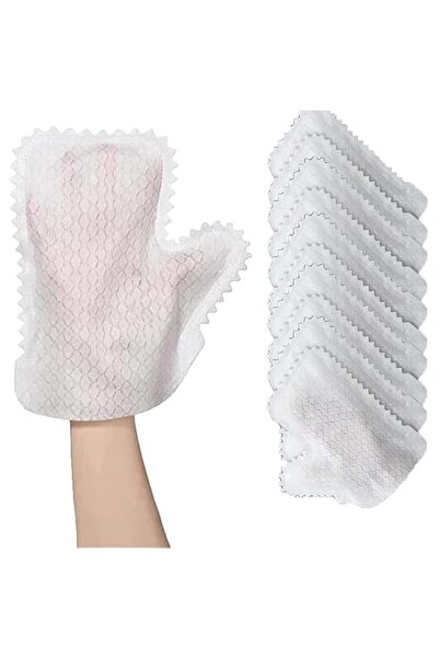 Generic White Microfiber Dusting Gloves, Dust Removal, Fish Scale Cleaning Du...