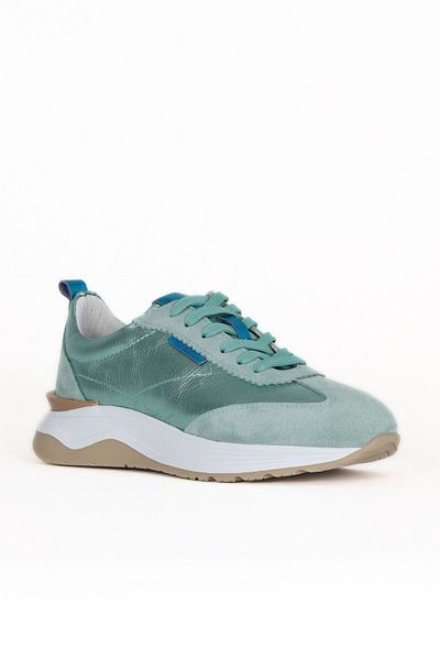 Bueno Shoes Water Green Multi Leather Women's Sports Shoes 16Wa8200