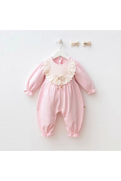 MİNİZEYN TEKSTİL Miniycool 3006 Mnz Brand Amelia Jumpsuit 3-9 Months Girl