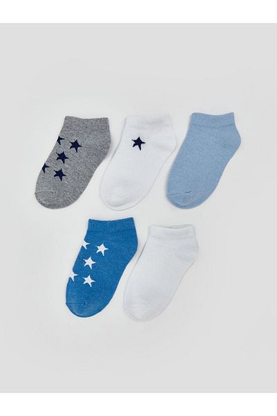 LC Waikiki Quality Parts from Celebi Store |   Mixed Boy's Booties Socks 5-Piece