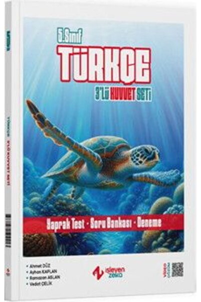 İşleyen Zeka Yayınları İşleyen Zeka 5. Sınıf Türkçe 3 lü Kuvvet Serisi Seti
