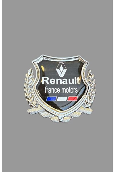 OTO SÜSLEN İSTANBUL Çelenklİ Döküm Arma Renault 5cm