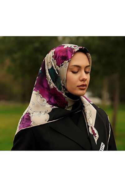 VİZYON وشاح حريري 100x100