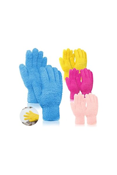 Generic 4 أزواج من قفازات التنظيف المصنوعة من الألياف الدقيقة القابلة لإعادة ...