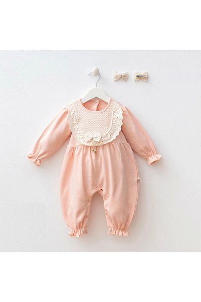 MİNİZEYN TEKSTİL Miniycool 3006 Mnz Brand Amelia Jumpsuit 3-9 Months Girl